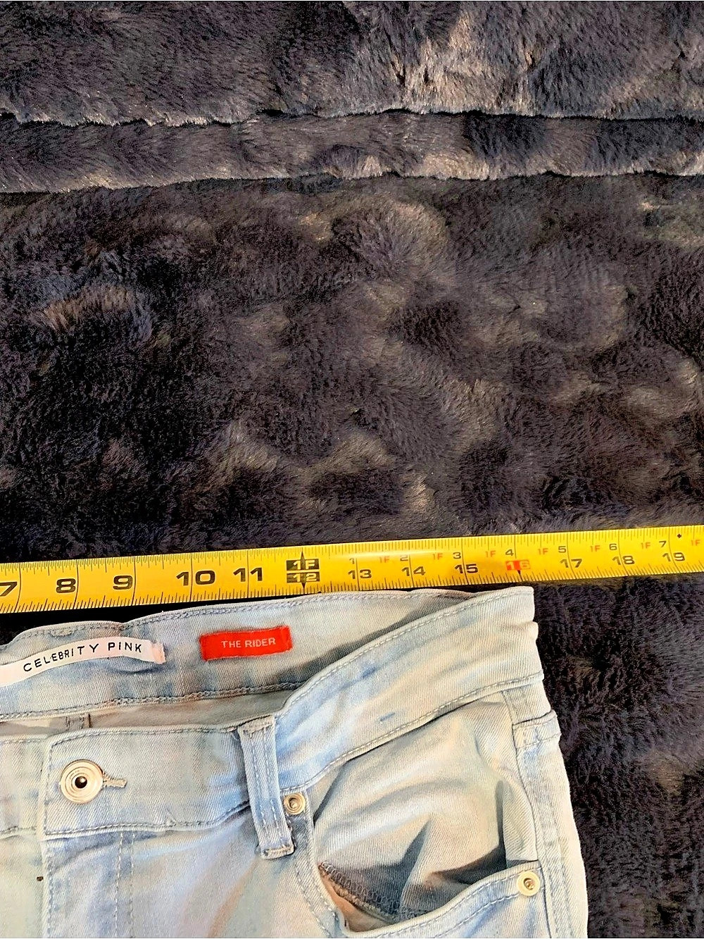 The Rider Celebrity Pink Distressed Skinny Jeans in Blue, Waist 13/31 - Picture 11 of 11